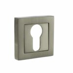 S4ESCESSN Euro Escutcheon - Satin Nickel - Each