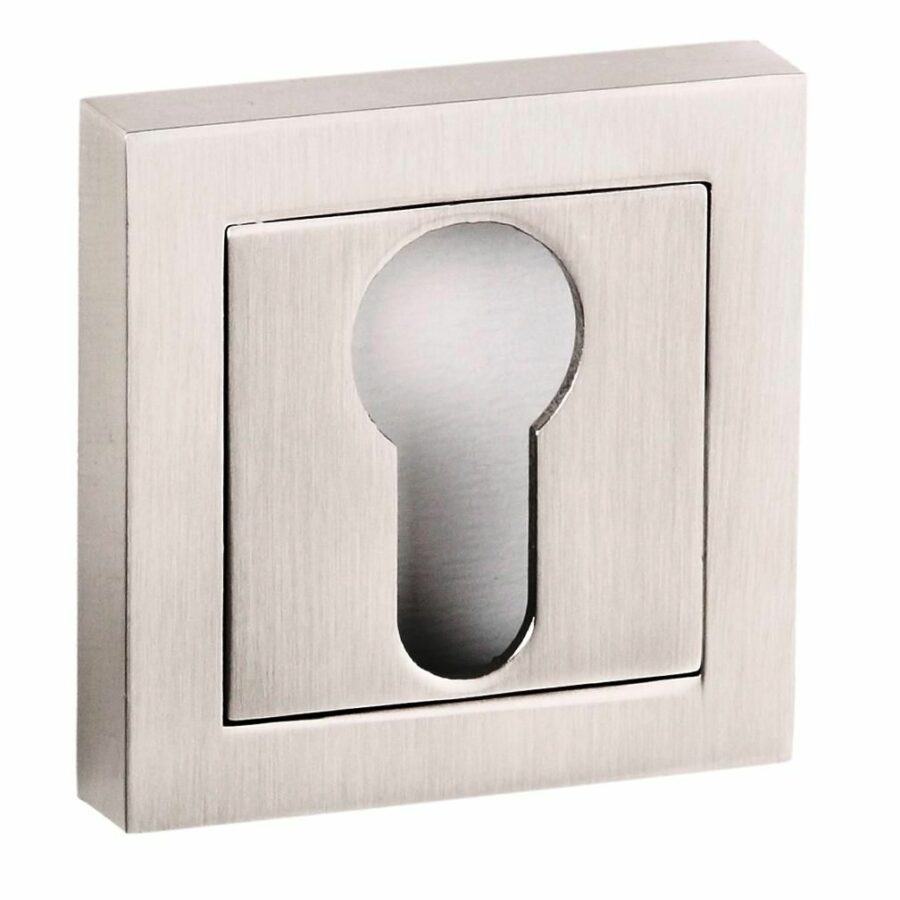 SPCESCESN Euro Escutcheon - Satin Nickel - Each