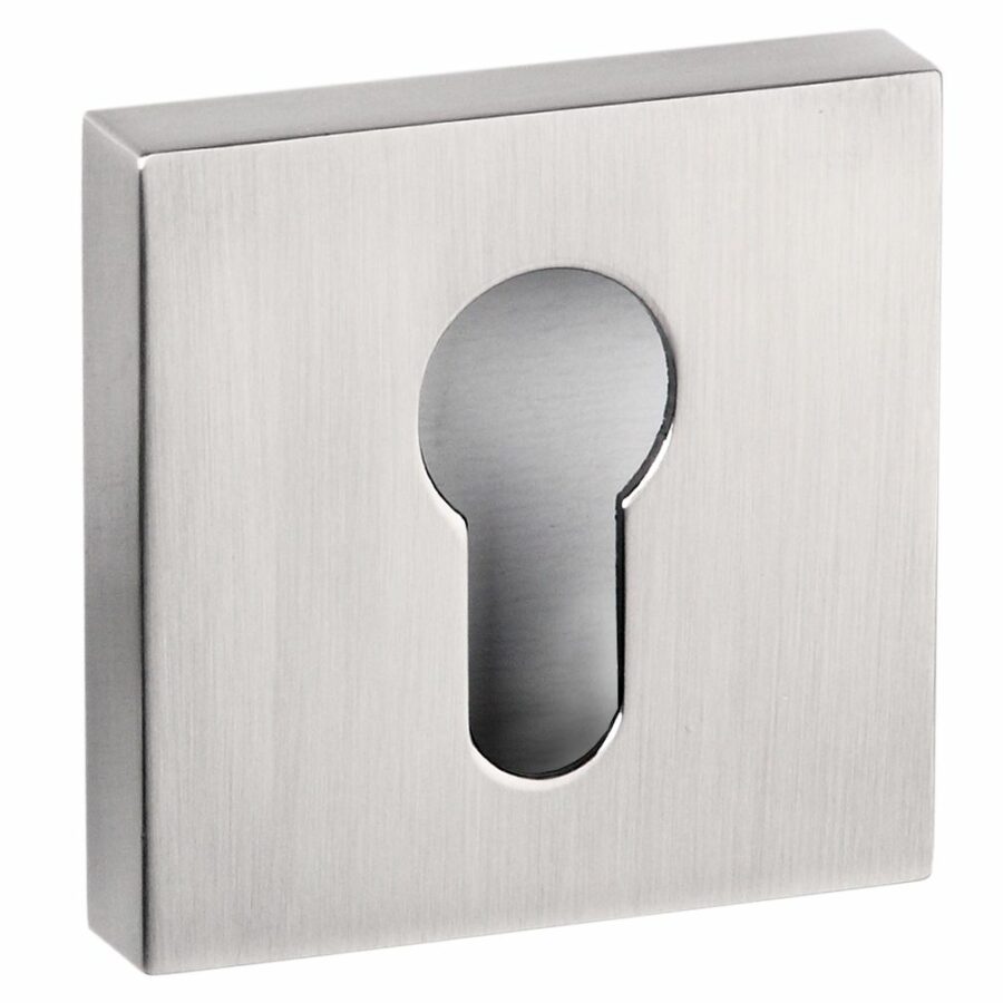 SPESCESN Euro Escutcheon - Satin Nickel - Each