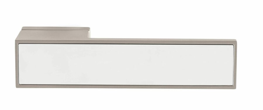 T3084LPSSPL Designer Lever - Polished Stainless Steel Decorative Plate - Pearl Nickel - Set