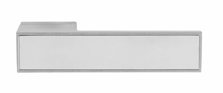 T3084LPSSSC Designer Lever - Polished Stainless Steel Decorative Plate - Satin Chrome - Set