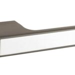 T3089LSSSTT Designer Lever  - Satin Stainless Steel Decorative Plate - Titanium - Set